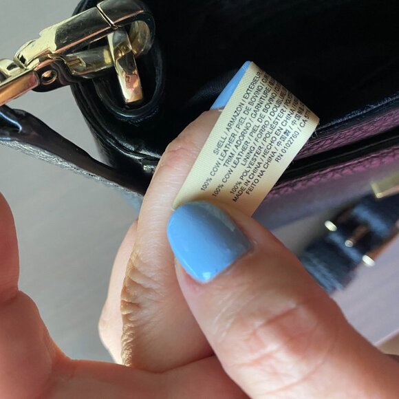 KATE SPADE Alexya Mini Black Pebbled Leather Crossbody Bag - Picture 11 of 14